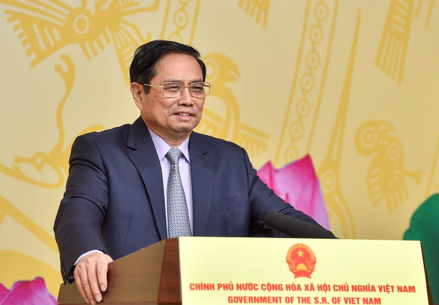 Thủ tướng Phạm Minh Chính (ảnh Nhật Minh)