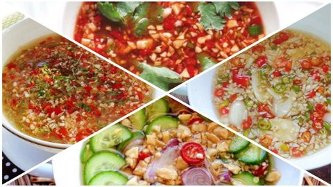 Hướng dẫn cách pha một số loại nước chấm cực ngon