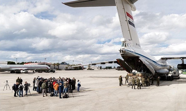 Một máy bay quân sự của Nga (Ảnh: Bộ Quốc phòng Nga)