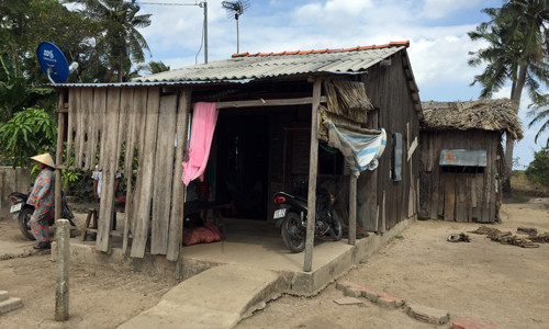 Hiện trường xảy ra vụ truy sát. Ảnh: Phúc Hưng