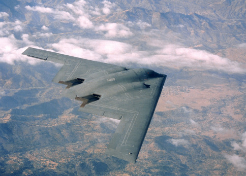 Máy bay ném bom tàng hình B-2 của Mỹ. Ảnh: northropgrumman.com