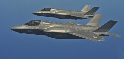 Tiêm kích tàng hình thế hệ thứ 5 F-35 của không quân Mỹ. Ảnh: USAF