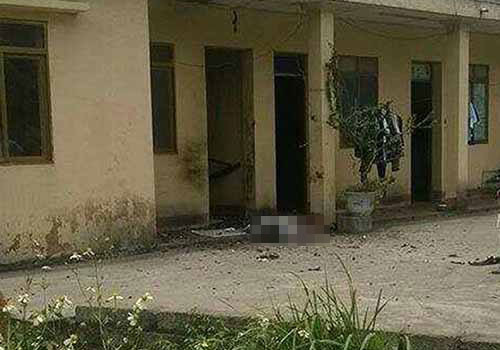 Hiện trường vụ án mạng.