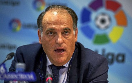 Chủ tịch La Liga, Javier Tebas lên tiếng cảnh báo Real Madrid