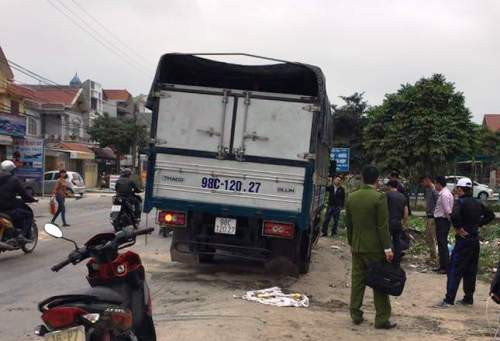 Chiếc xe do Hà điều khiển bị tạm giữ.