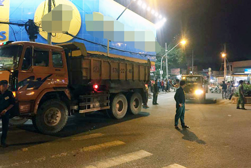 Hiện trường vụ tai nạn. Ảnh: Đông Sơn 