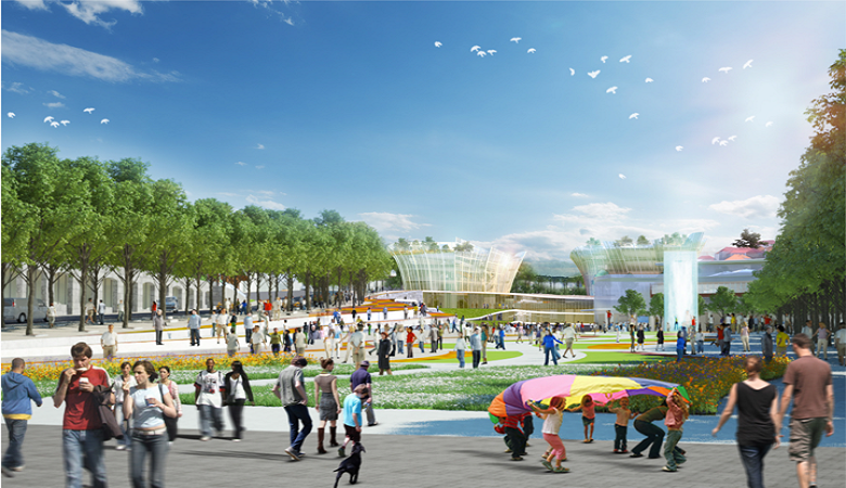 Hình dáng 5 phân khu tại trung tâm Đà Lạt theo quy hoạch mới