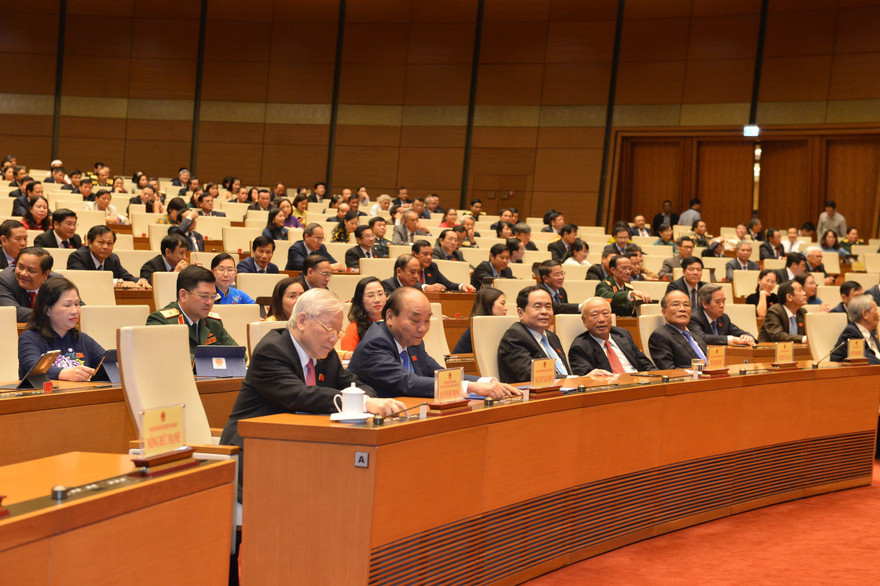 Bế mạc kỳ họp thứ 9, QH khóa XIV (ảnh Nhật Minh)