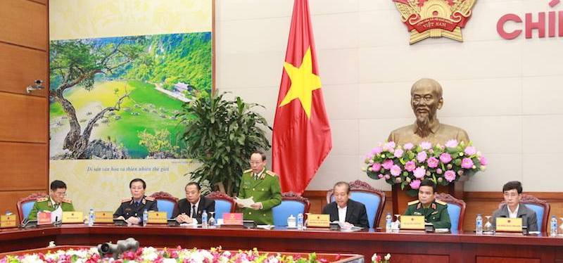 Ban Chỉ đạo 138 họp về công tác phòng chống tội phạm 