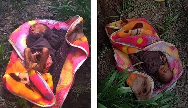 Video: Bị chôn ngoài trời 3 độ C, bé sơ sinh sống sót kỳ diệu