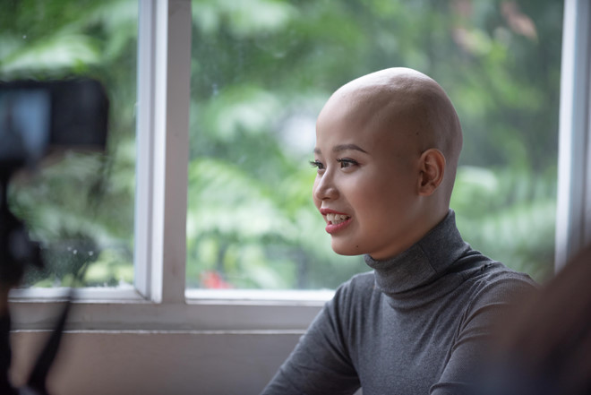 Nụ cười của nữ sinh Ngoại thương phát hiện ung thư vú năm 19 tuổi