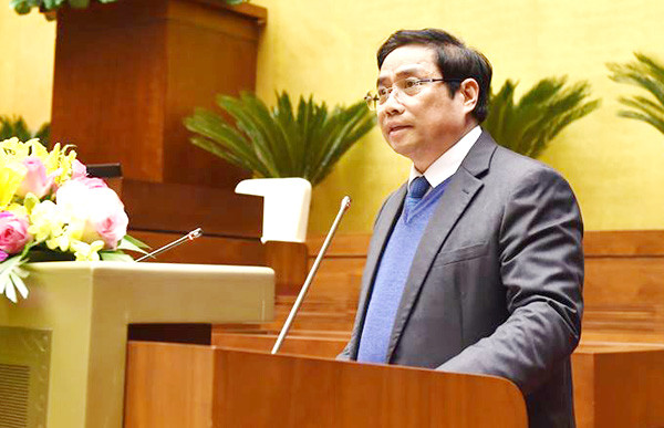 Trưởng Ban Tổ chức T.Ư Phạm Minh Chính. Ảnh Như Ý