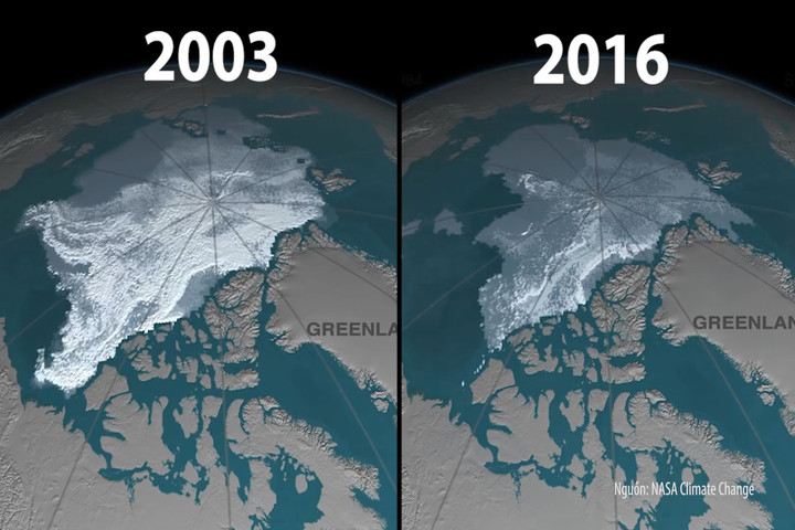 NASA cảnh báo trái đất đang tiếp tục nóng lên