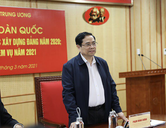 Trưởng Ban Tổ chức T.Ư Phạm Minh Chính