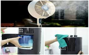 Sử dụng đúng cách quạt phun sương mùa nóng