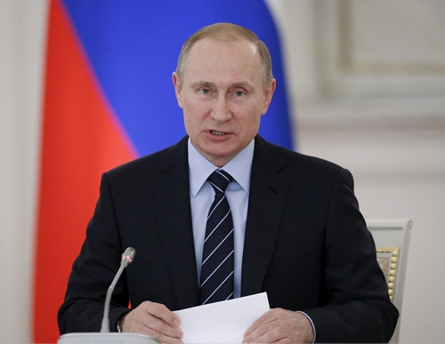 Tổng thống Nga Vladimir Putin. Ảnh: Reuters.