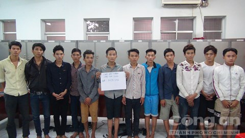 12 tên cướp tuổi đời còn rất trẻ