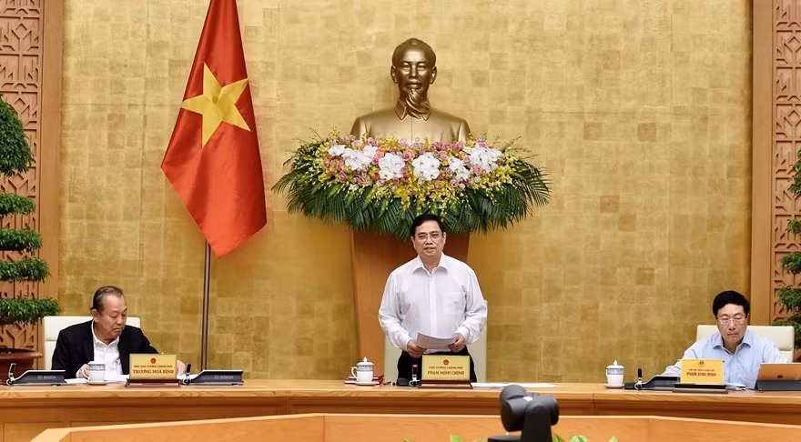 Thủ tướng Phạm Minh Chính chủ trì phiên họp Chính phủ