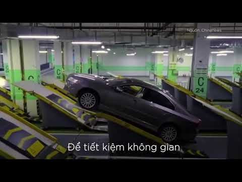 Ý tưởng bãi đỗ xe nghiêng giúp tiết kiệm diện tích
