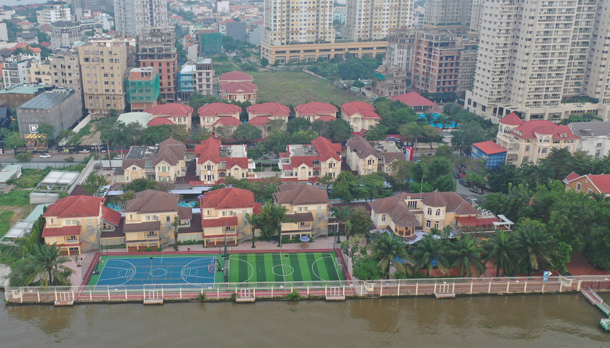 Cận cảnh biệt thự, chung cư cao cấp Thảo Điền bức tử sông Sài Gòn