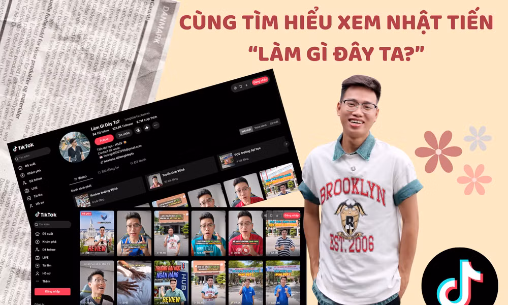 "Big bro" Nhật Tiến: Đồng hành cùng các bạn trẻ trên hành trình đến cửa đại học 