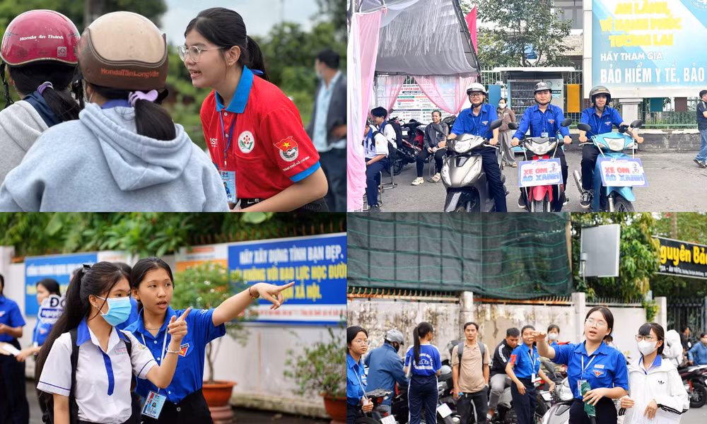 TP.HCM: Đội hình Tiếp sức mùa thi ra quân, đồng hành cùng các sĩ tử 2K11 
