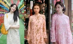 Cả showbiz Việt mê mẩn áo dài kim sa, nhìn đâu cũng thấy sao nữ mặc đụng hàng