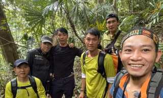 Hành trình băng rừng tìm 'khu vườn' dưới lòng vực ở Phong Nha-Kẻ Bàng