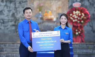 Chiến dịch Thanh niên tình nguyện hè 2026 tại Thanh Hóa được trao nguồn lực gần 400 triệu đồng
