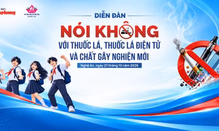 Ý nghĩa diễn đàn ‘Nói không với thuốc lá, thuốc lá điện tử và chất gây nghiện mới’