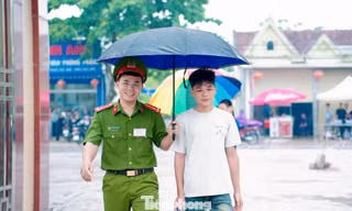 Tiếp sức sĩ tử, lan tỏa hình ảnh đẹp người chiến sĩ Công an