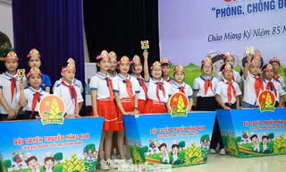 ‘Măng non’ nhập vai tuyên truyền phòng chống đuối nước, tai nạn thương tích và xâm hại trẻ em