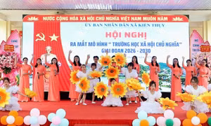 Hải Phòng ra mắt mô hình trường học xã hội chủ nghĩa 