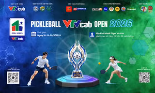 Giải Pickleball VTVcab OPEN 2026 dự kiến quy tụ hơn 1.200 vận động viên tranh tài