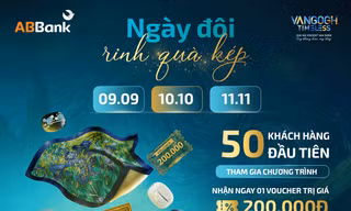9/9 “rinh quà kép”: Giao dịch cùng ABBank, săn quà Van Gogh và voucher 200.000 đồng