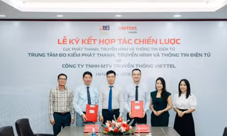 Viettel Media và Trung tâm Đo kiểm Phát thanh, Truyền hình và Thông tin điện tử ký kết hợp tác chiến lược
