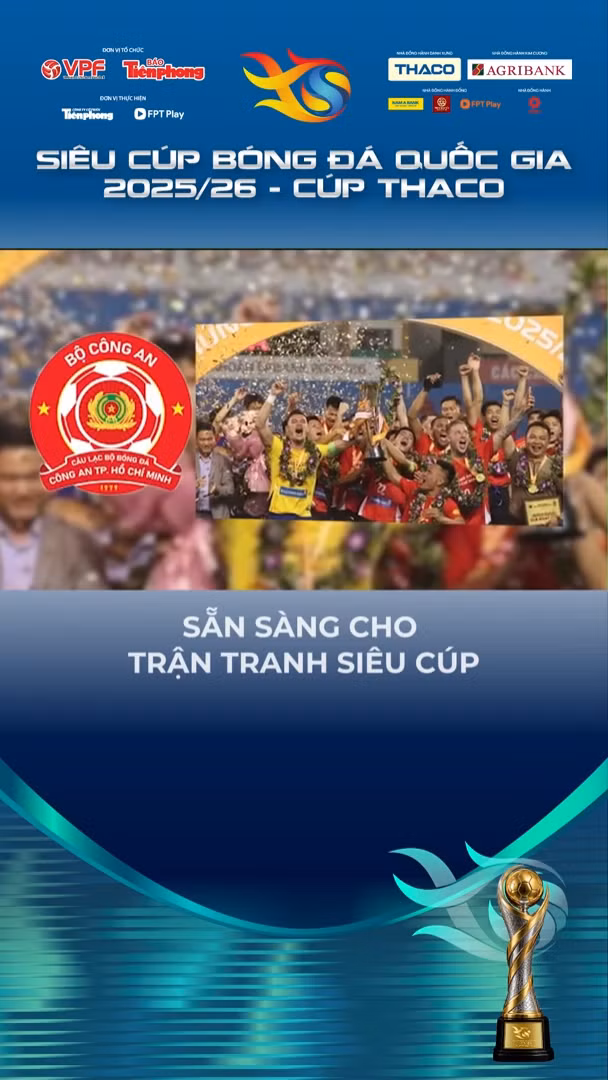 Công an TP.HCM trở lại ngoạn mục, sẵn sàng chinh phục Siêu cúp