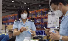 Hải quan kiểm tra thực tế các lô hàng có dấu hiệu vi phạm