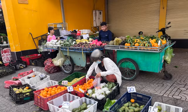 Trái cây dưới 20.000 đồng/kg tràn ngập thị trường TPHCM