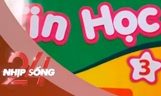 NHỊP SỐNG 24: Nhà phát hành thông báo khẩn sau vụ sách Tin học lớp 3 chứa link đồi trụy