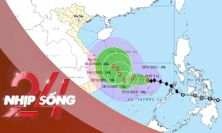 NHỊP SỐNG 24: Miền Trung bị tác động thế nào bởi bão số 15?