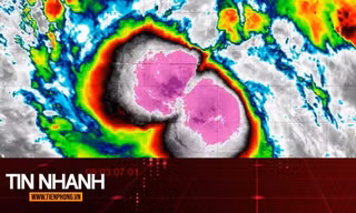 TIN NHANH: Vì sao bão số 13 dự báo mạnh thêm lên cấp 14, giật cấp 17 khi vào Biển Đông?