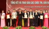 Báo Tiền Phong đoạt Giải B Giải báo chí Búa liềm vàng tỉnh Lào Cai năm 2025