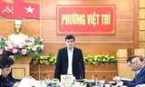 Đoàn giám sát Trung ương kiểm tra công tác chuẩn bị bầu cử tại Phú Thọ
