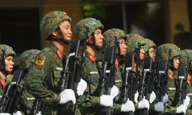 Hình ảnh ấn tượng tại Lễ kỷ niệm. Ảnh: TP