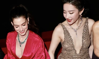 Lưu Diệc Phi diện mốt không nội y