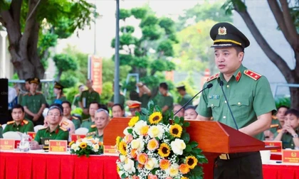Trung tướng Mai Hoàng, Giám đốc Công an TP.HCM phát lệnh ra quân trấn áp tội phạm