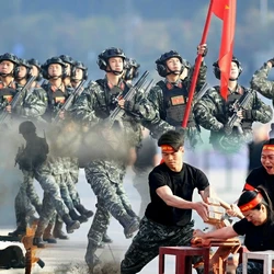 Toàn cảnh lễ xuất quân đảm bảo an ninh, trật tự Đại hội Đảng XIV