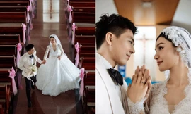 Quán quân The New Mentor Lê Thu Trang lên xe hoa cùng bạn trai