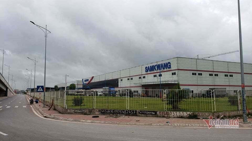 Công ty Samkwang tại KCN Quang Châu 